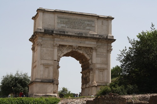 audioguida Arch of titus